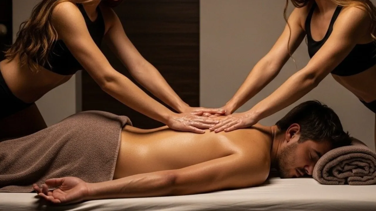 Massagem Quatro Mãos - Aruna SPA Campinas Massagem Quatro Mãos - Aruna SPA Campinas